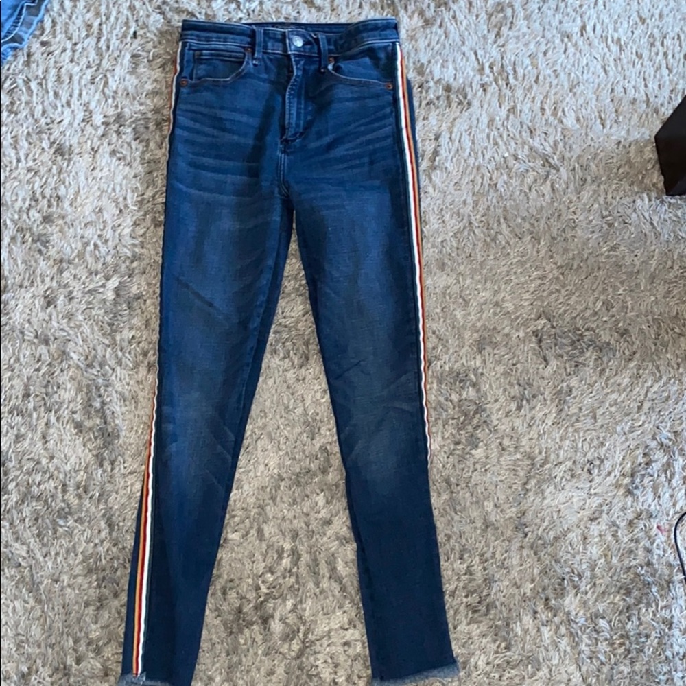 Abercrombie & Fitch fun high rise ankle